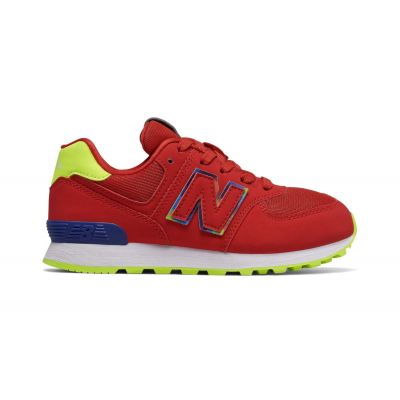 New Balance PC574TDR Kids - Red - Sneakers