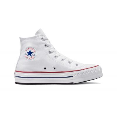 Converse Chuck Taylor All Star Lift Platform Canvas High Top Big Kids - White - Sneakers