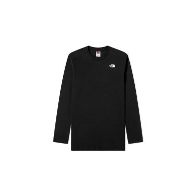 The North Face W LS Simple Dome Tee - Black - Short Sleeve T-Shirt