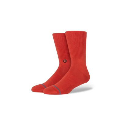 Stance Icon Crew Sock - Red - Socks