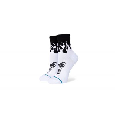 Stance Infiknit Sammys Quarter Socks - White - Socks