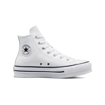 Converse Chuck Taylor All Star Eva Lift Platform Leather High Top - White - Sneakers