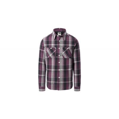 The North Face M Vly Twill Flannel - Purple - Short Sleeve T-Shirt