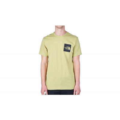 The North Face M S/S Fine Tee Weeping Willow - Green - Short Sleeve T-Shirt