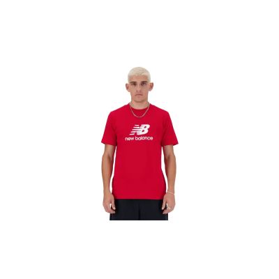 New Balance Sport Essentials Logo T-Shirt - Red - Short Sleeve T-Shirt