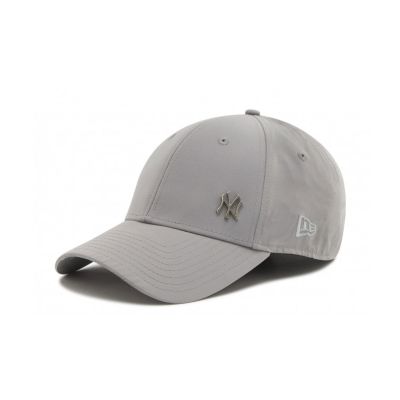 New Era Yankees Flawless Grey 9FORTY Cap - Grey - Cap