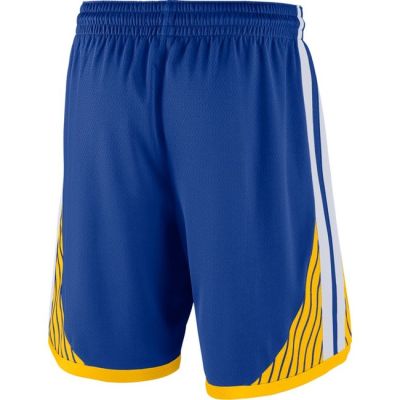 Nike Golden State Warriors Road Swingman Shorts - Blue - Shorts