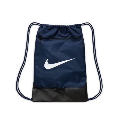 Nike Brasilia 9.5 Training Gym Sack (18L) Midnight Navy - Blue - Bag