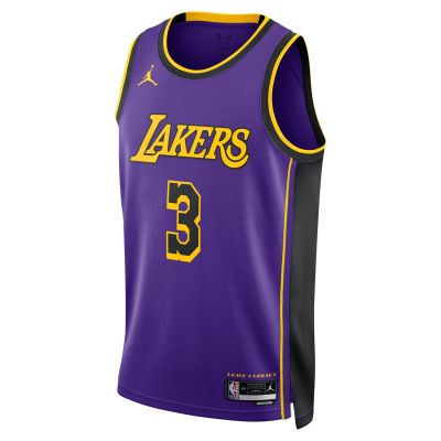 Jordan Dri-FIT Anthony Davis Los Angeles Lakers Statement Edition 2022 Swingman Jersey Field Purple - Purple - Jersey
