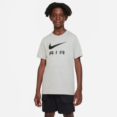 Nike Sportswear Big Kids' Tee Dark Heather Grey - Grey - Short Sleeve T-Shirt