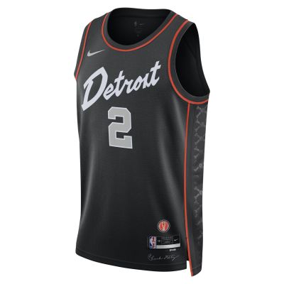Nike Dri-FIT NBA Detroit Pistons Cade Cunningham City Edition 23/24 Swingman Jersey - Black - Jersey