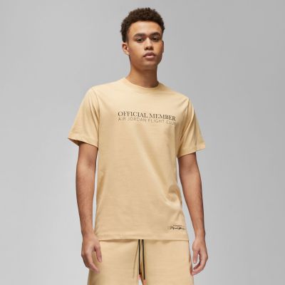 Jordan Flight MVP Tee Sesame - Brown - Short Sleeve T-Shirt