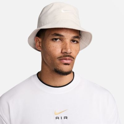 Nike Apex Swoosh Bucket Hat Light Orewood Brown - White - Hat