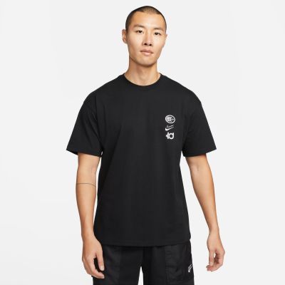 Nike Kevin Durant Nike Max 90 Tee Black - Black - Short Sleeve T-Shirt