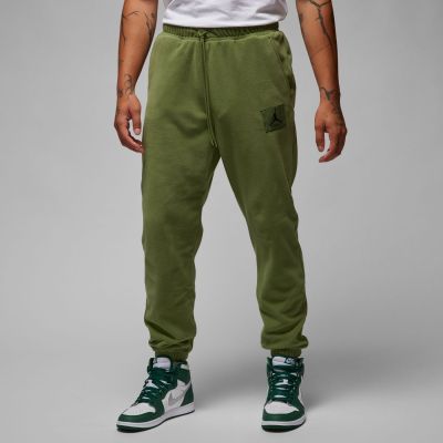 Jordan Essentials Fleece Winter Pants Sky J Olive - Green - Pants