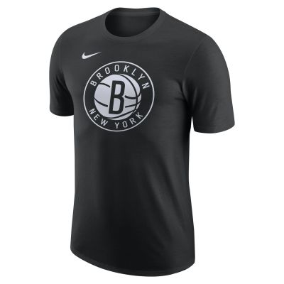 Nike NBA Brooklyn Nets Essential Logo Tee Black - Black - Short Sleeve T-Shirt