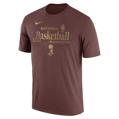Nike Team 31 Basketball Tee Dark Pony - Brown - Short Sleeve T-Shirt