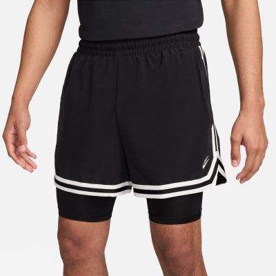 Nike NBA Kevin Durant Woven DNA 2in1 4in Shorts - Black - Shorts