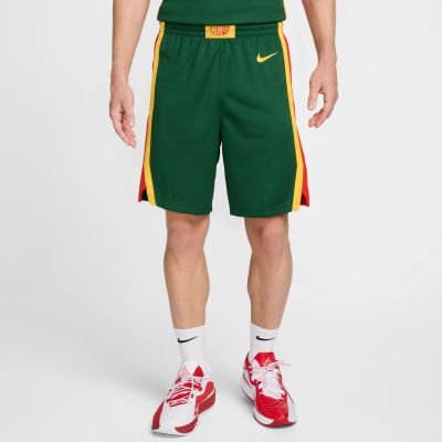 Jordan Lithuania Limited Road Shorts - Green - Shorts
