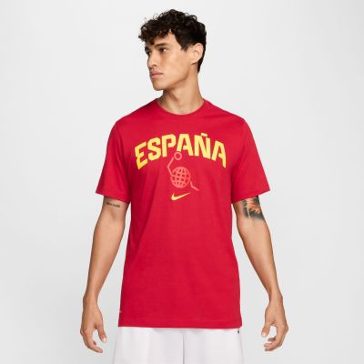 Nike Spain Basketball Tee Gym Red - Red - Short Sleeve T-Shirt
