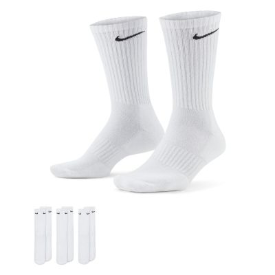 Nike Everyday Cushioned Training Crew Socks 3-Pack White - White - Socks
