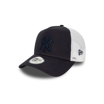 New Era New York Yankees League Essential Navy Trucker Cap - Black - Cap