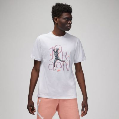 Jordan Sport DNA Graphic Tee White - White - Short Sleeve T-Shirt