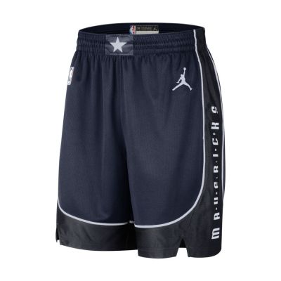 Jordan NBA Dri-FIT Dallas Mavericks Statement Edition 2022 Swingman Shorts - Black - Shorts