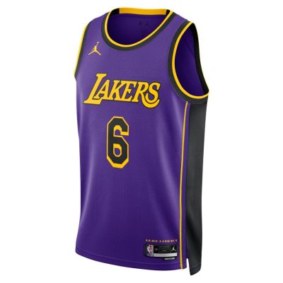 Jordan Dri-FIT NBA Los Angeles Lakers Statement Edition 2022 Swingman Jersey - Purple - Jersey
