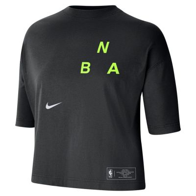 Nike NBA Team 31 Essential Wmns Tee - Black - Short Sleeve T-Shirt