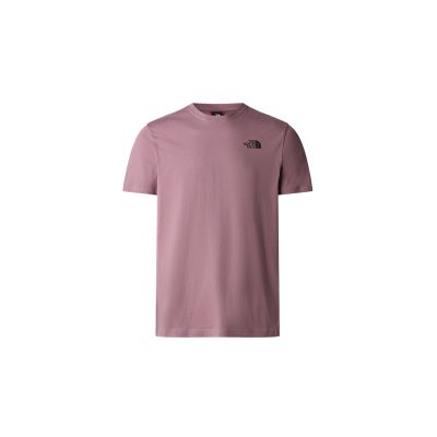 The North Face M S/S Redbox Celebration Tee - Purple - Short Sleeve T-Shirt