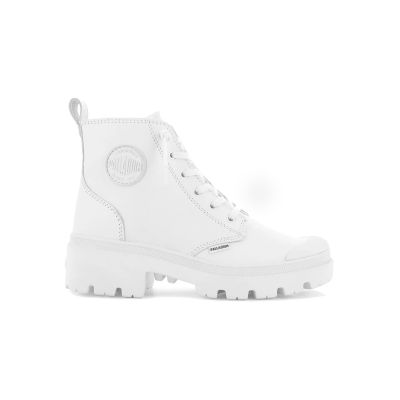 Palladium Pallabase Leather - White - Sneakers