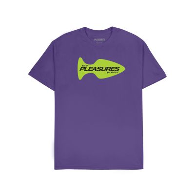 Pleasures Group Tee Purple - Purple - Short Sleeve T-Shirt