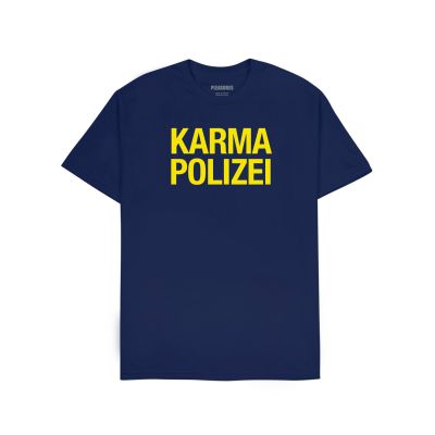 Pleasures Karma Tee Navy - Blue - Short Sleeve T-Shirt