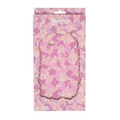 Ripndip Pink Camo Phone Case - Pink - Accessories
