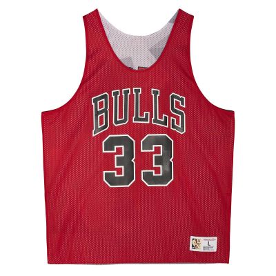 Mitchell & Ness NBA Chicago Bulls Scottie Pippen Reversible Mesh Tank - Red - Jersey